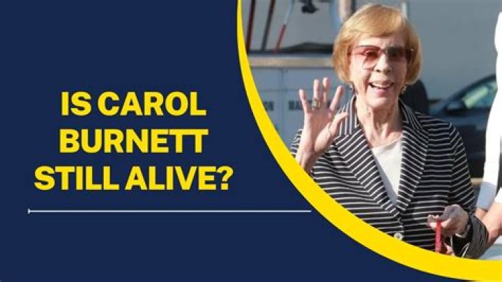 Is Carol Burnett Still Alive? The Answer You Need to Know